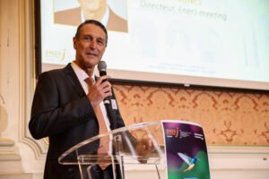 Philippe Nunes prononce un discours introductif des conférences de l'EnerJ-Meeting Lyon 2024